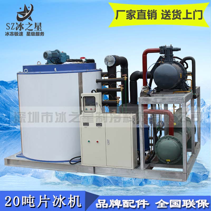 20噸大型工業(yè)片冰機